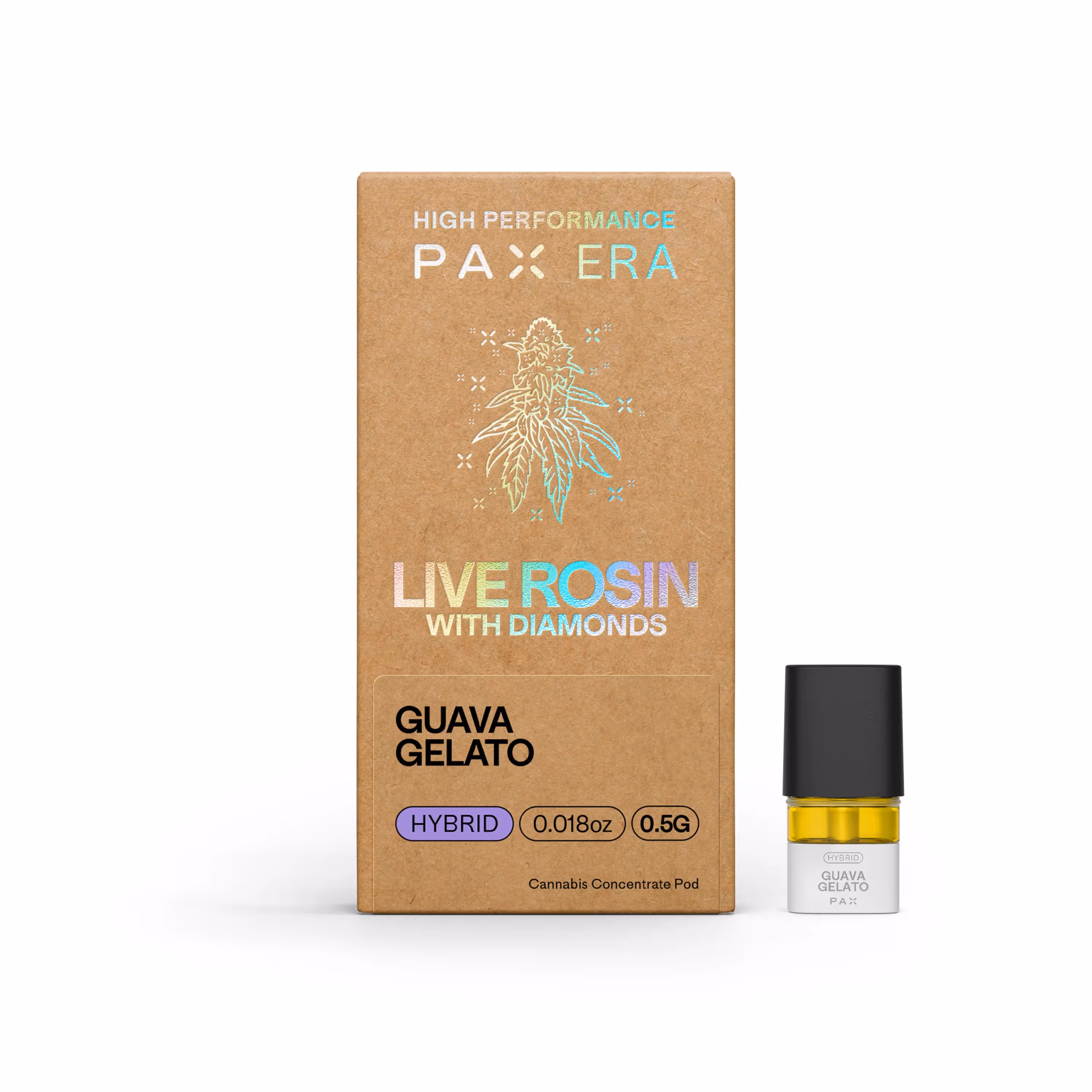 Guava Gelato | Live Rosin with Diamonds Pax Pod | .5g