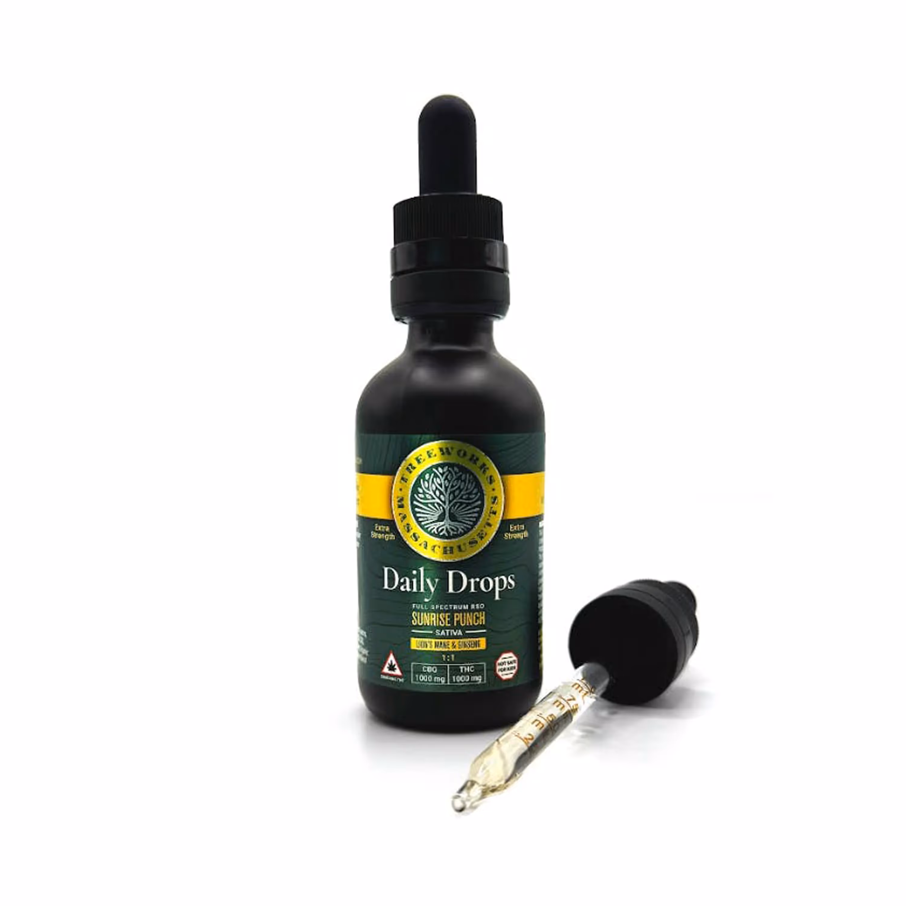 Daily Drops Tincture | 1:1 | THC:CBG | 50ml | 1000mg