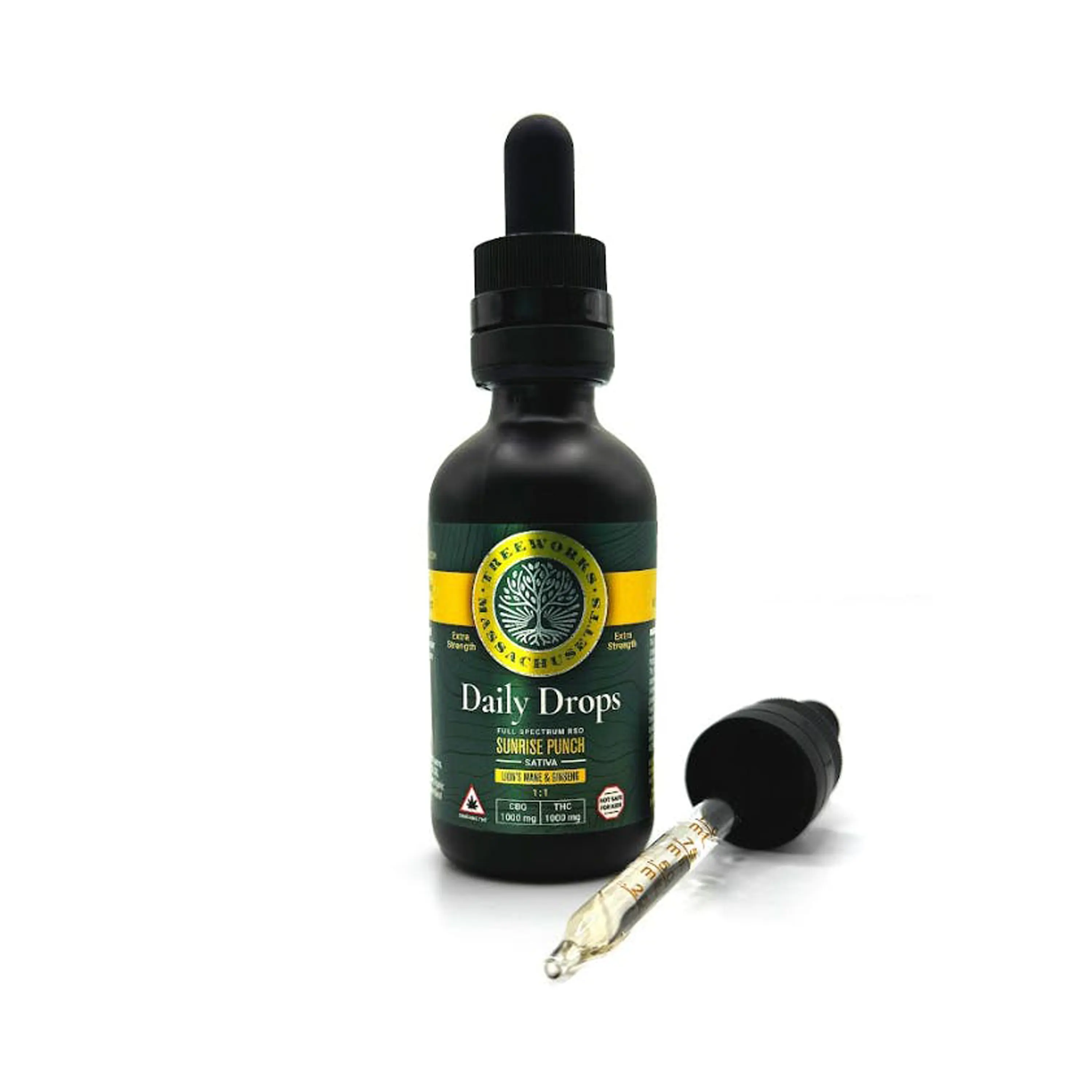 Daily Drops Tincture | 1:1 | THC:CBG | 50ml | 1000mg