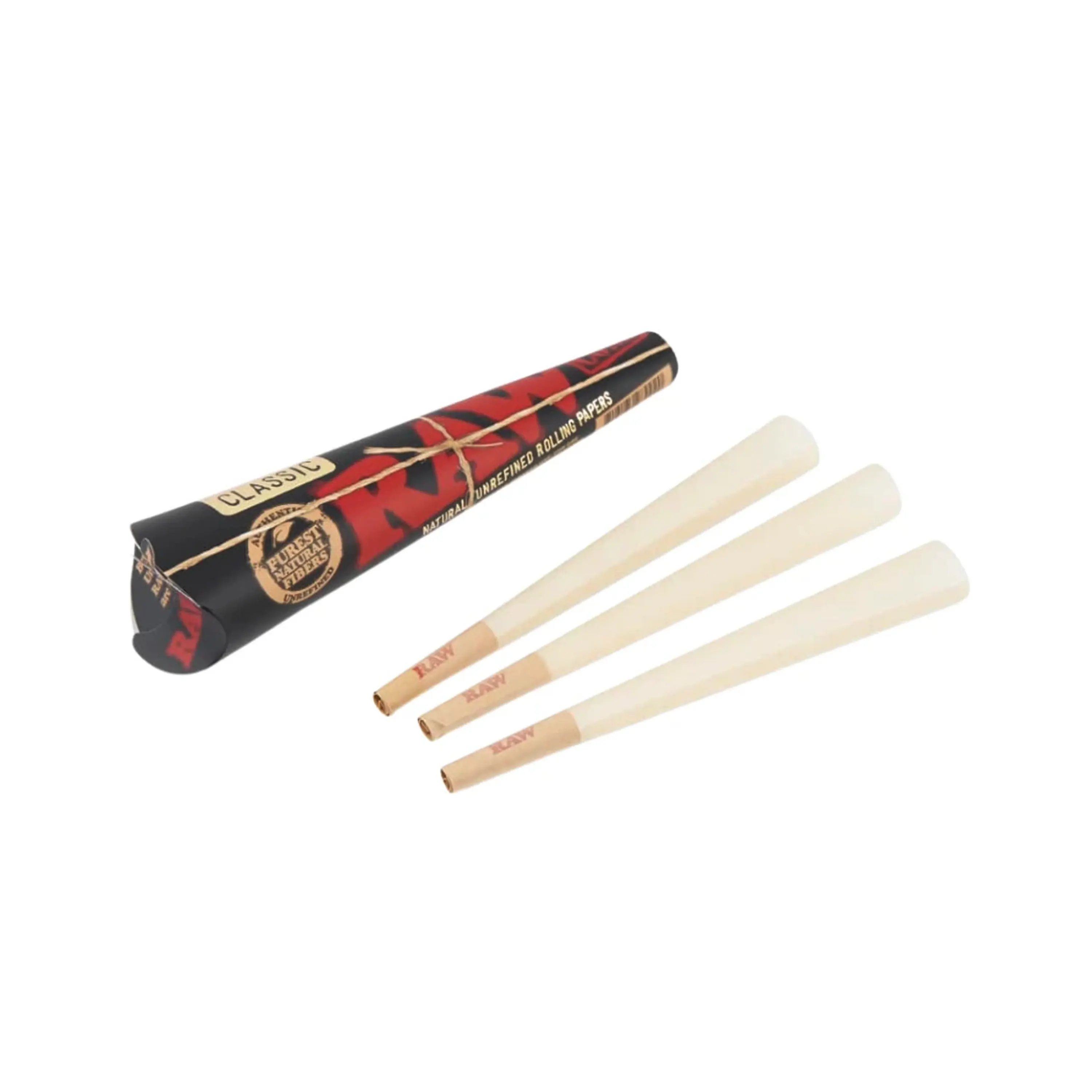 Raw Black | King Size Cones | 3pk