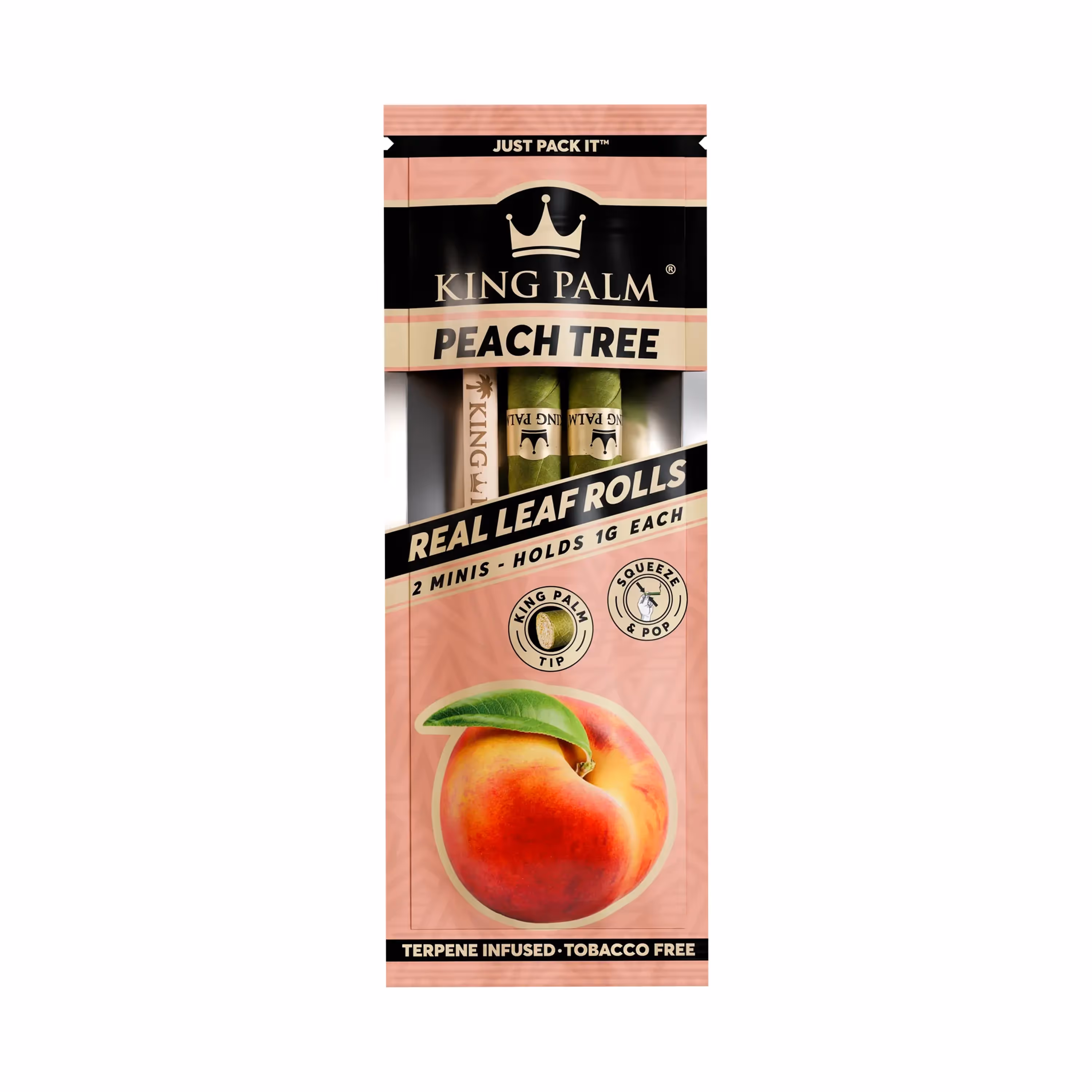 Peach Tree Leaf Rolls | 2pk