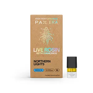 Northern Lights | Live Rosin with Diamonds Pax Pod | 1g