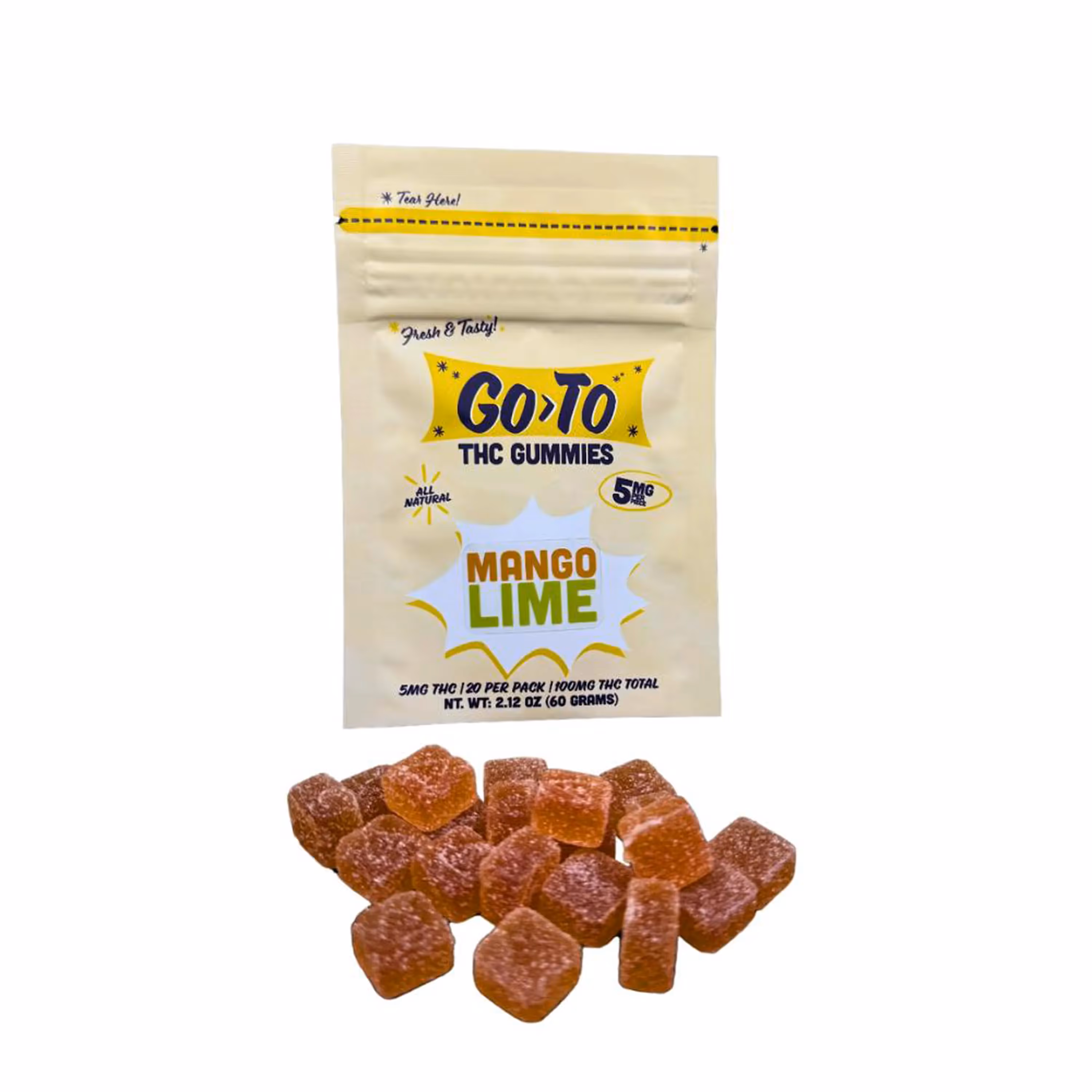 Mango Lime Gummies | 20pk