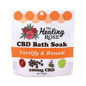 Fortify and Renew CBD Bath Soak | 4oz. | 100mg