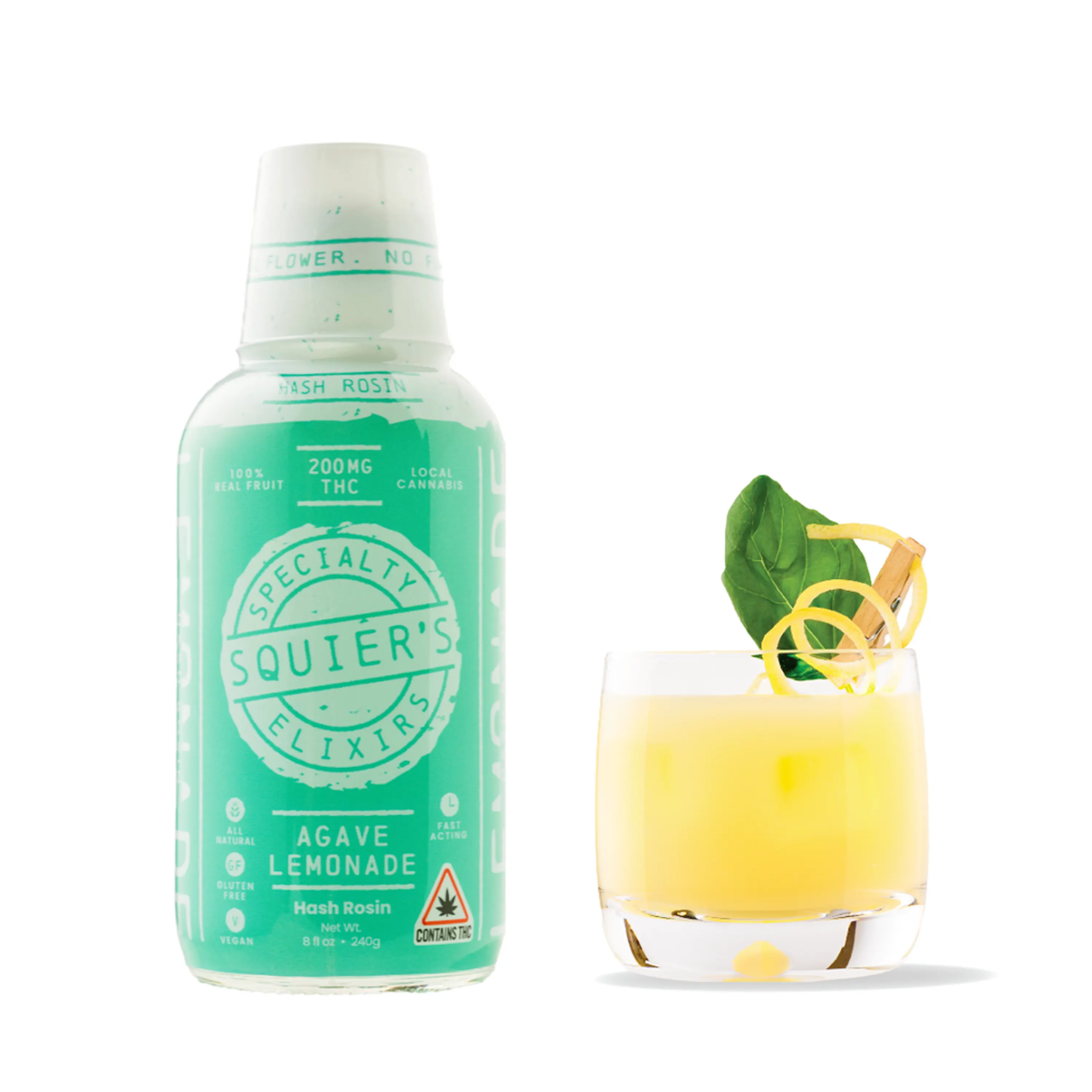 Agave Lemonade Elixir | 8oz. | 200mg