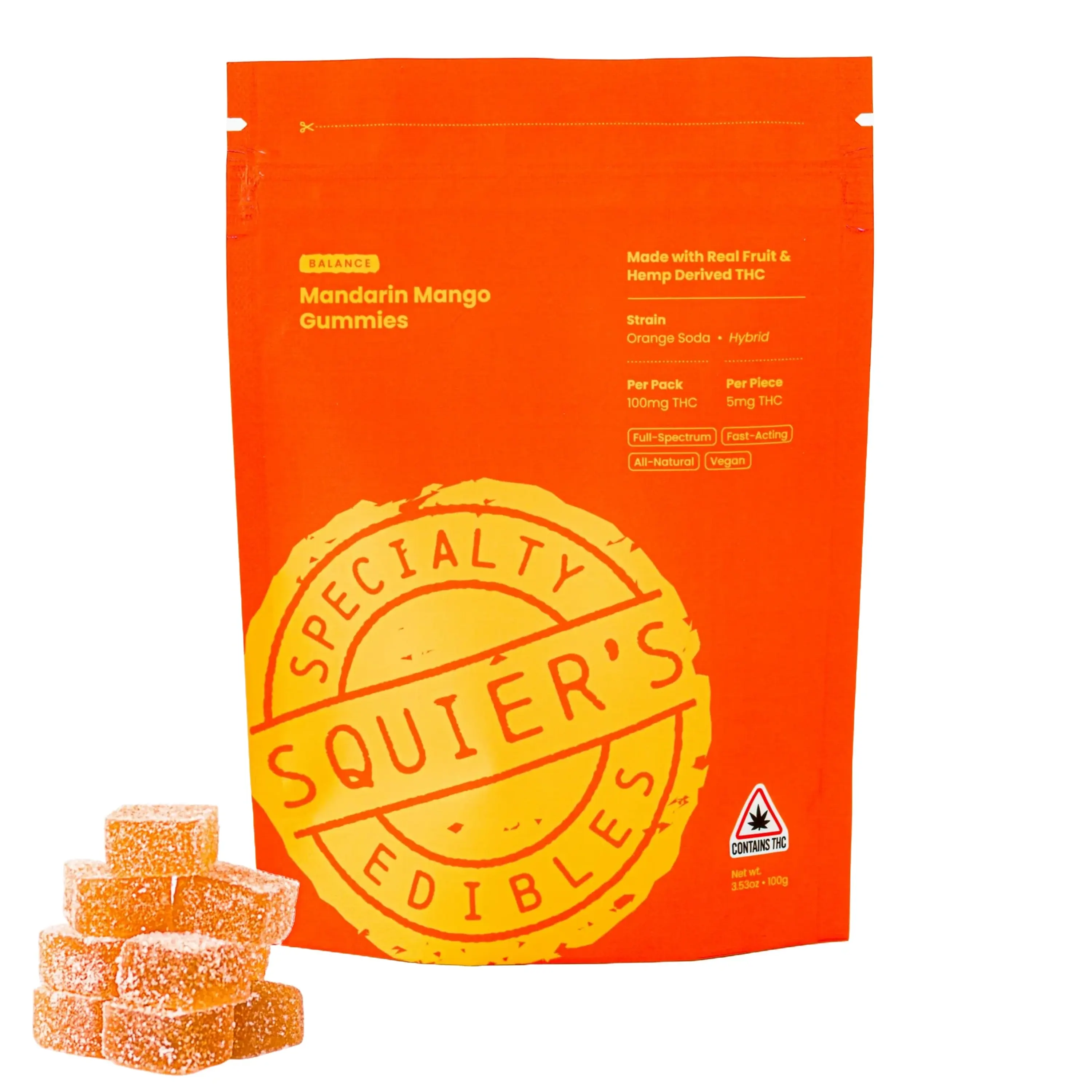 Mandarin Mango | Rosin Gummies | Bliss