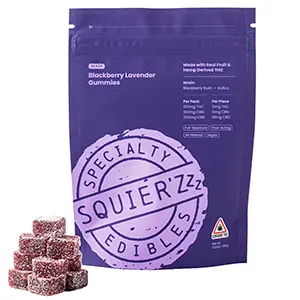 Blackberry Lavender | Rosin Gummies | 2:1:1 | CBD:CBN:THC | Sleep
