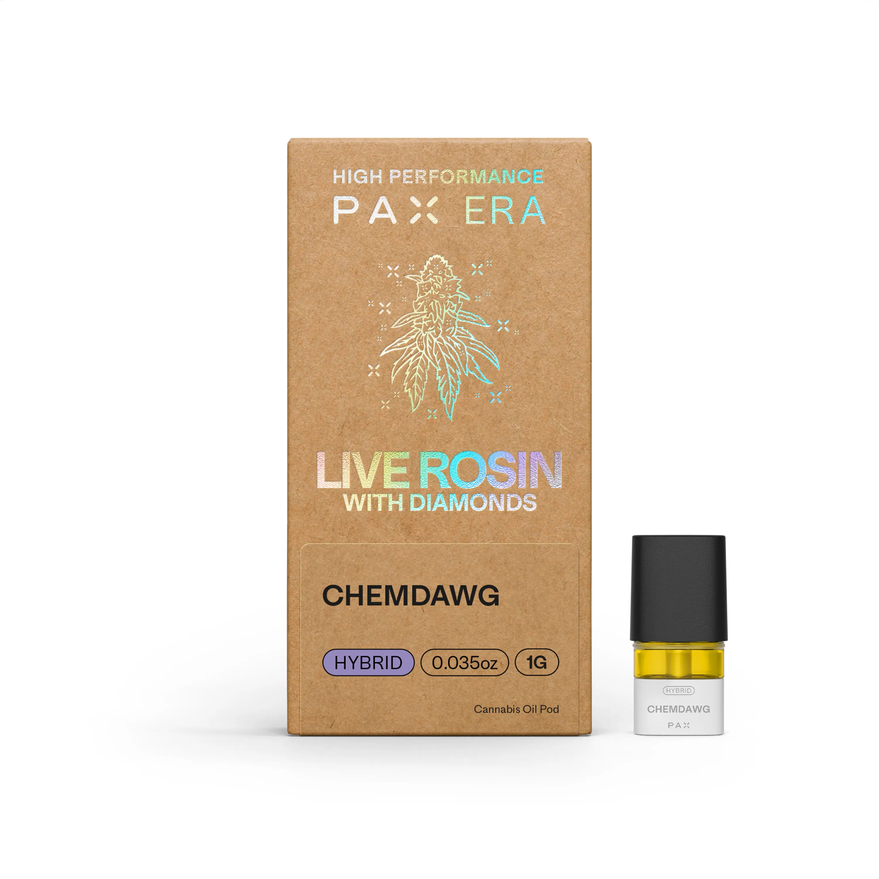 Chemdawg | Live Rosin with Diamonds Pax Pod | 1g