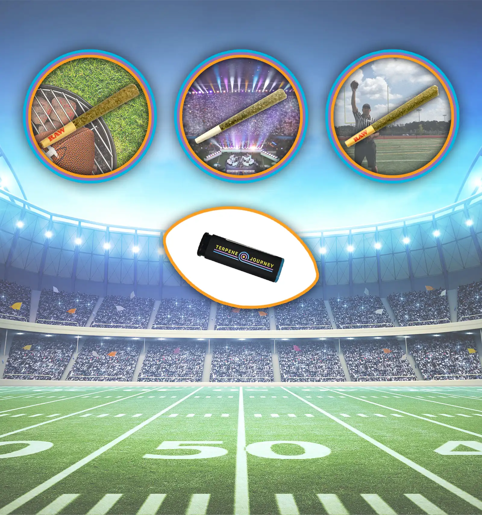 Super Bowl Game Day Pre-Roll Pack