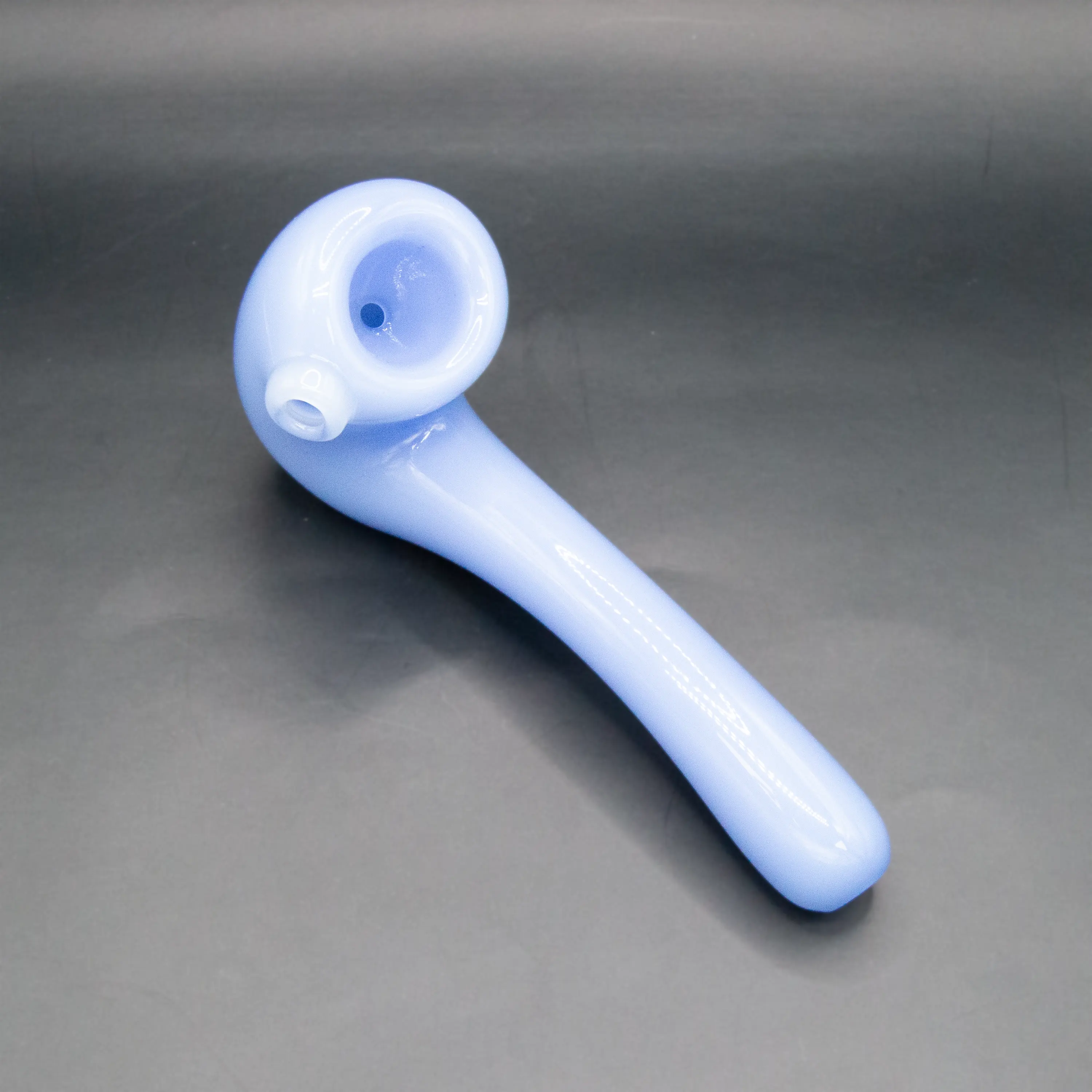 Milky Blue Sherlock Pipe | Treso