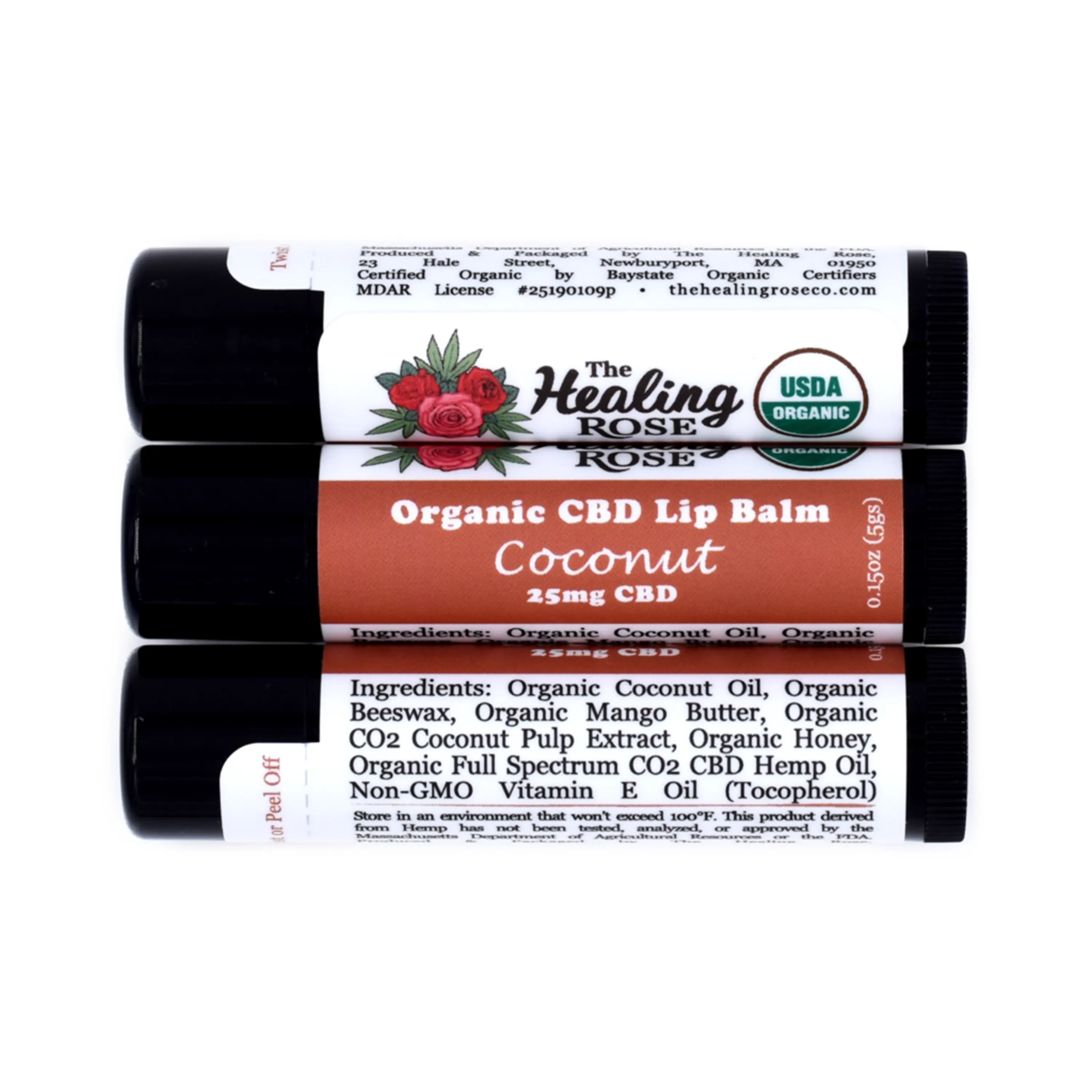 CBD Lip Balm | Organic Coconut | 25mg