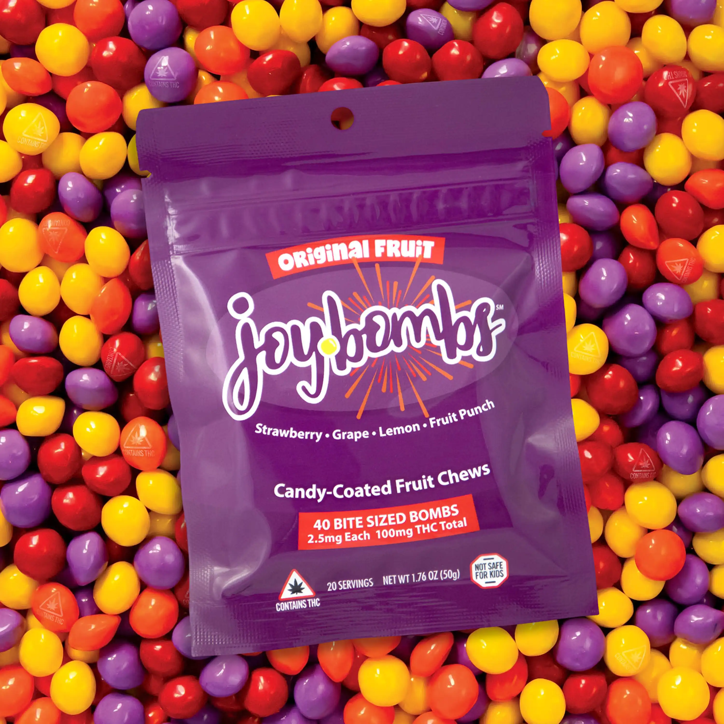 Candy Coated Fruit Chews | 40pk