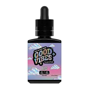 Good Vibes+ Bliss | THC:CBG Unflavored Syrup | 500mg
