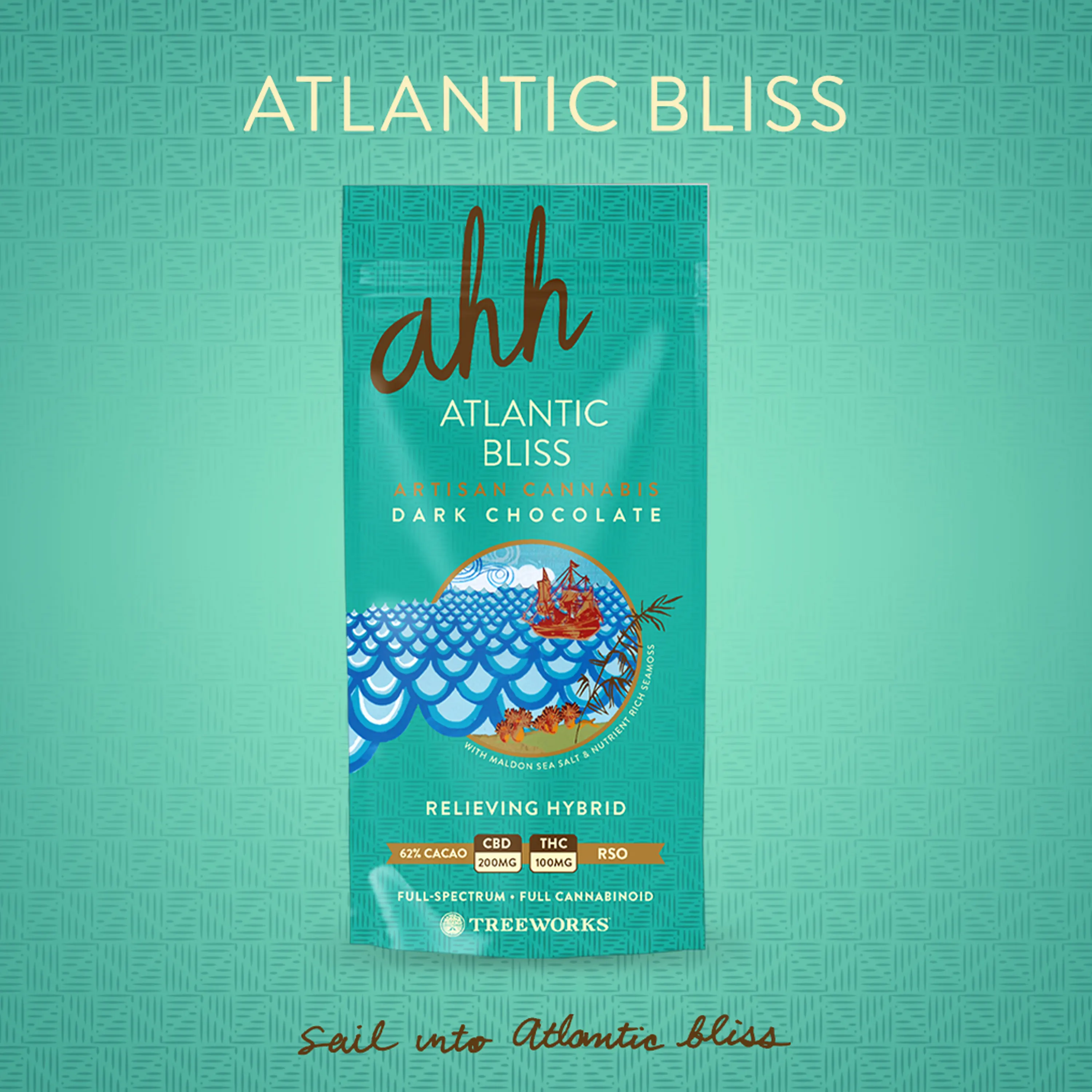 Atlantic Bliss Dark Chocolate | CBD 2:1 | 20pk