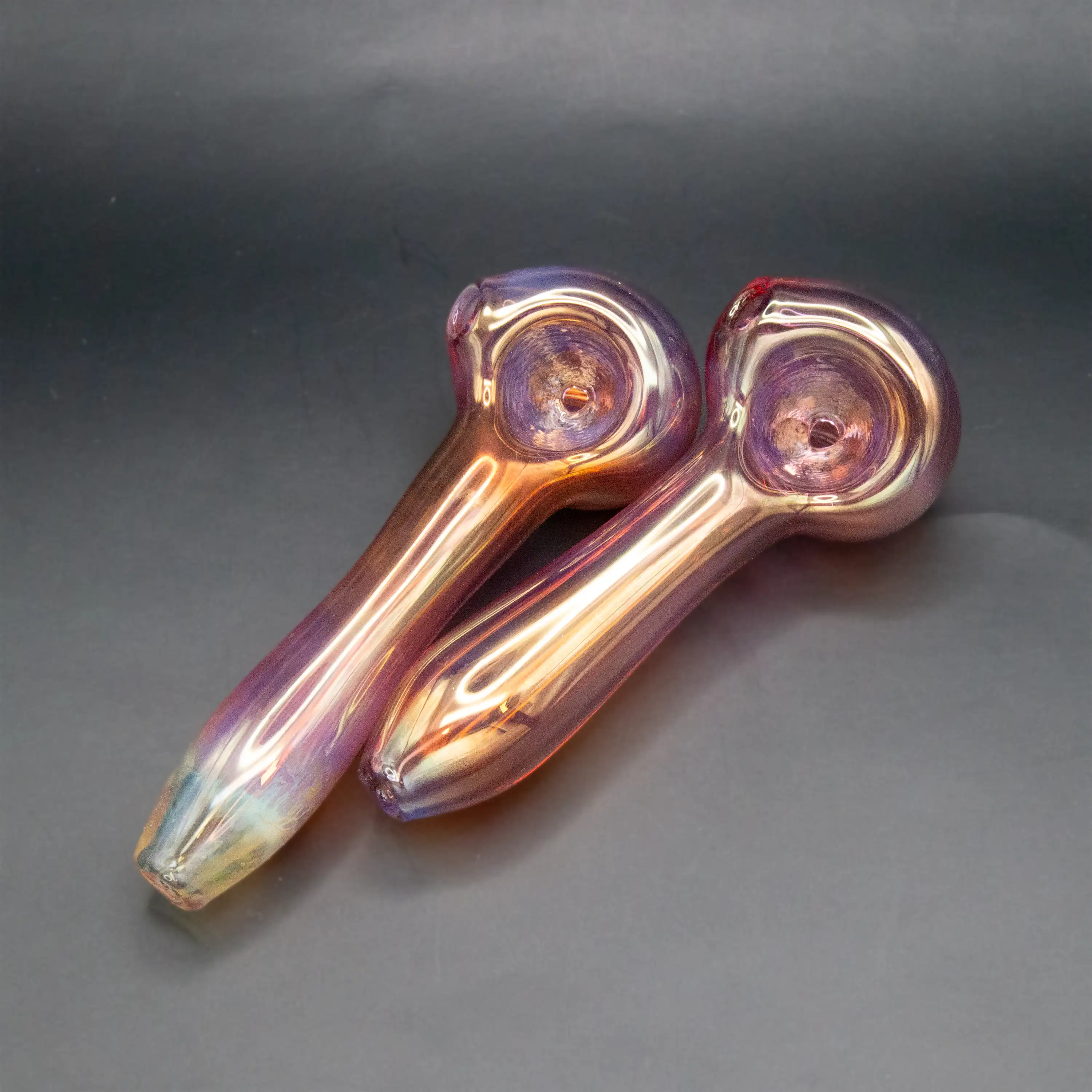 Gold Fume Pipe | Travy Buddy