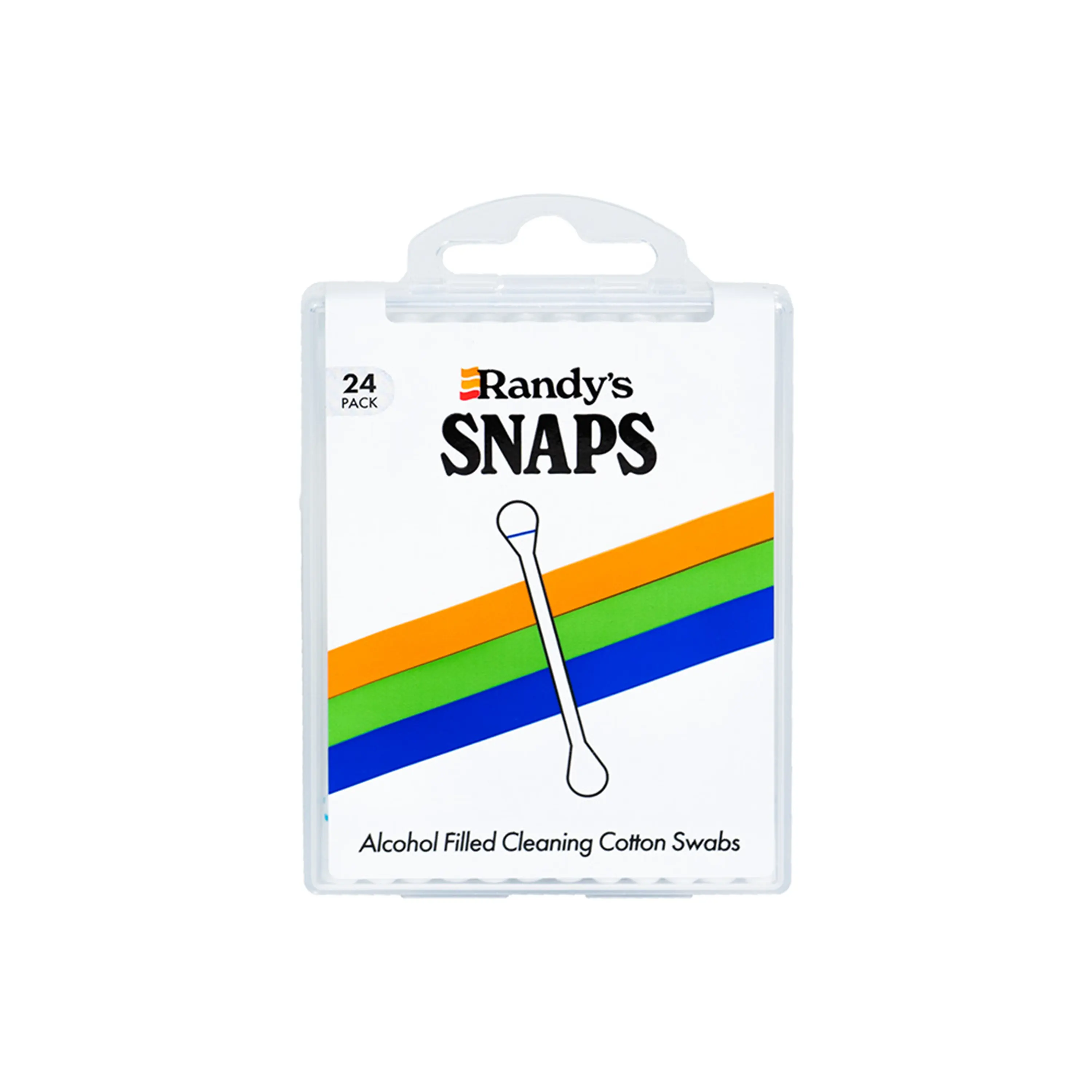 Snaps | Alcohol Filled Cotton Swabs | 24pk