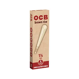 Brown Rice 1 1/4 Virgin Cones | 6pk