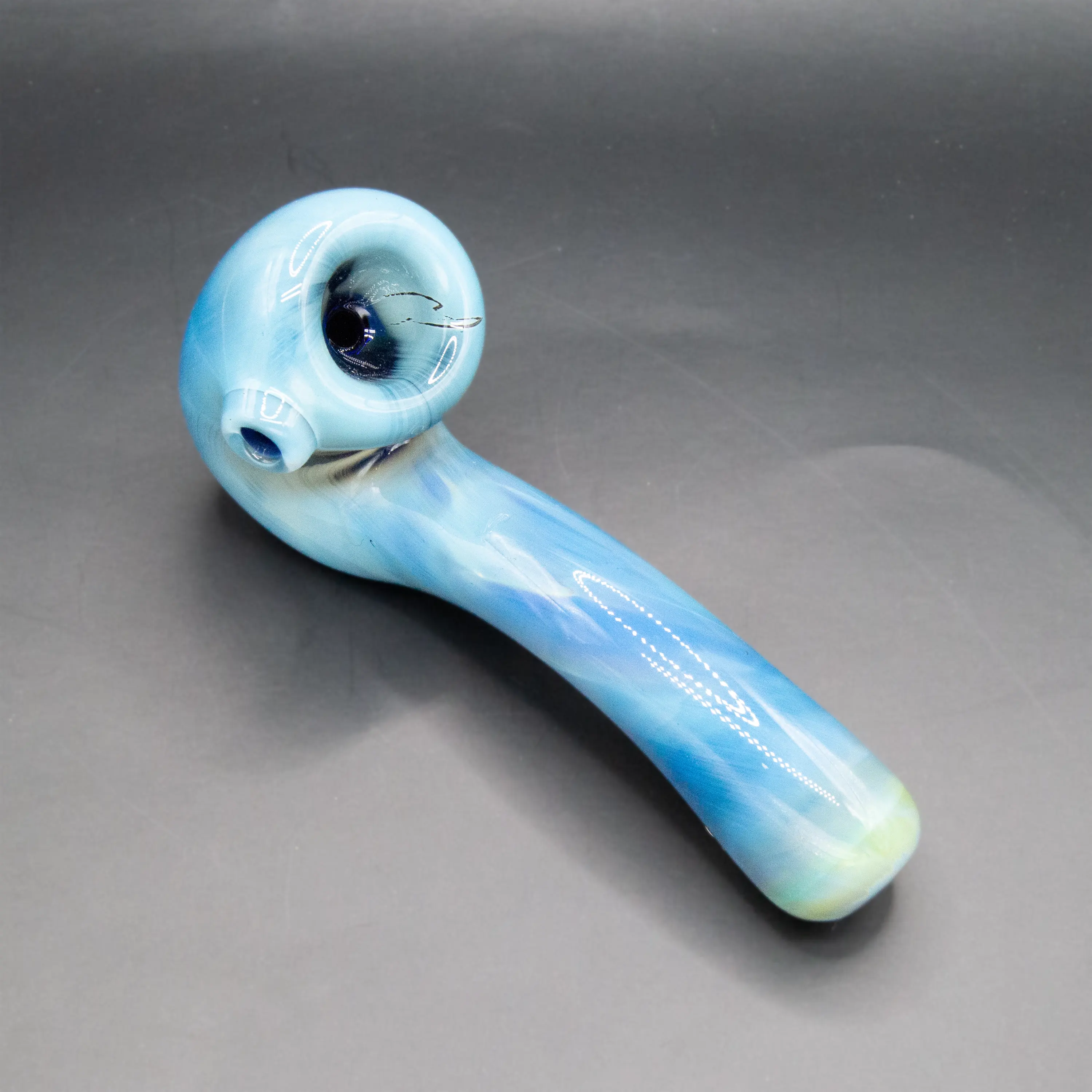 Fume on Cobalt Sherlock Pipe | Witch Dr. Treso
