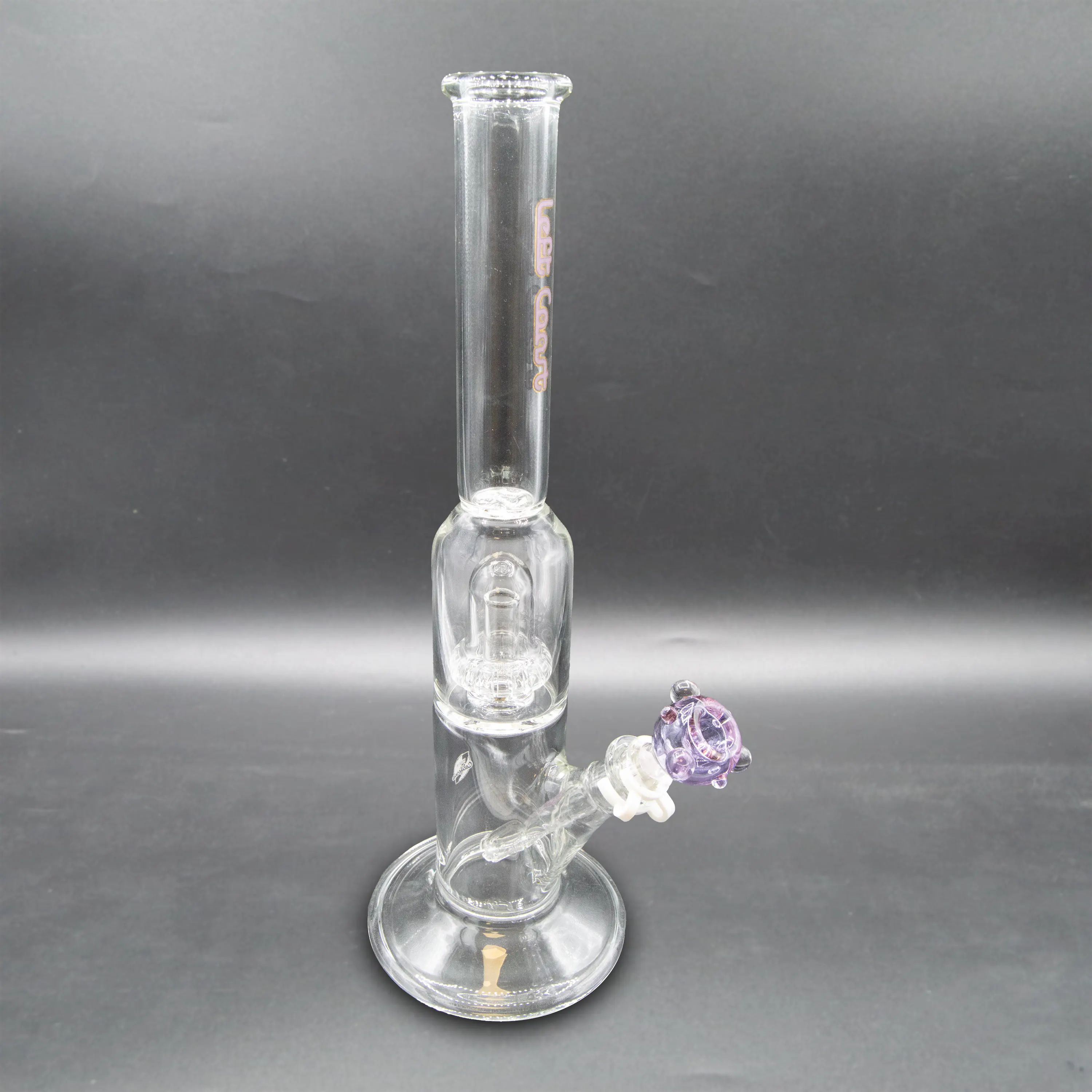 17" 14mm Showerhead Perc. Straight Bong | Left Coast