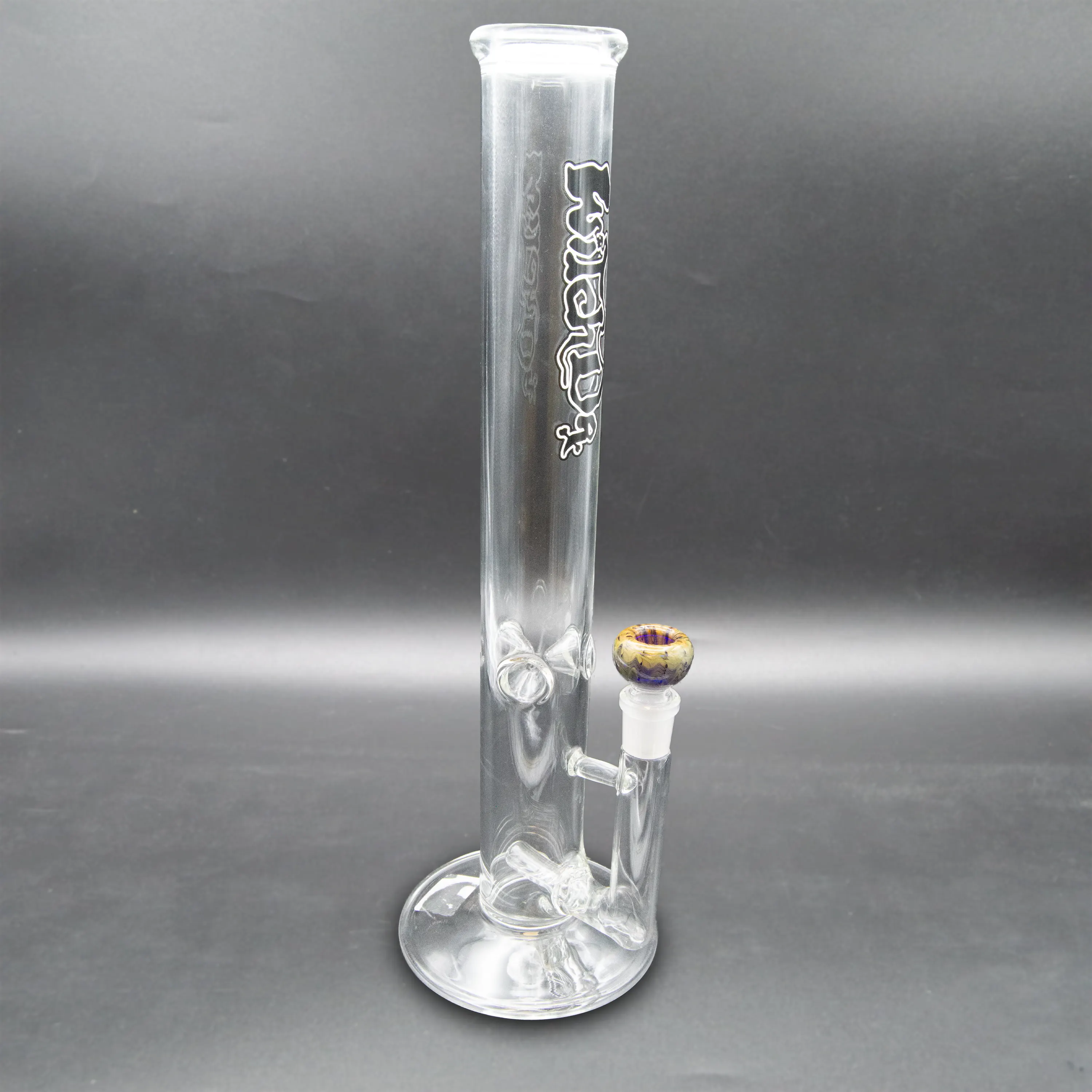 17" 18mm Inline Perc. Straight Bong | Witch Dr.