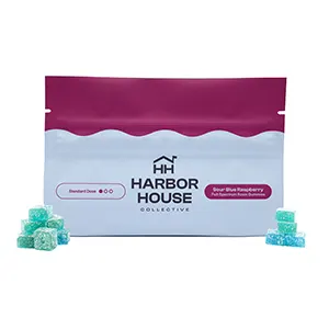 Sour Blue Raspberry | SPB+SOT | Rosin Gummies | 20pk