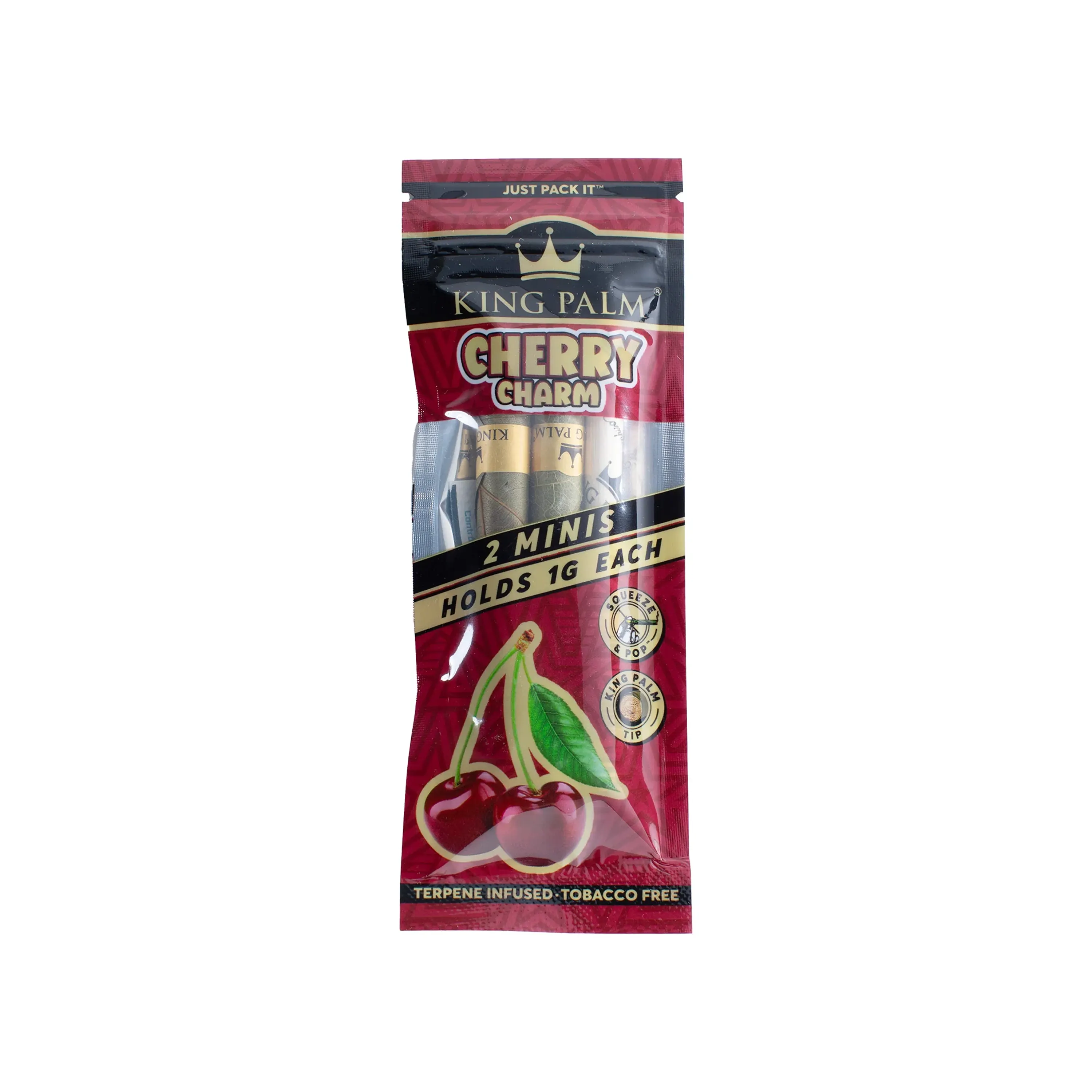 Cherry Charm Leaf Rolls | 2pk
