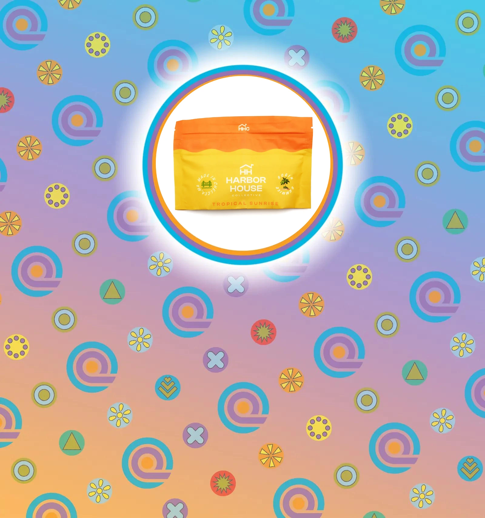 Tropical Sunrise Rosin Gummies