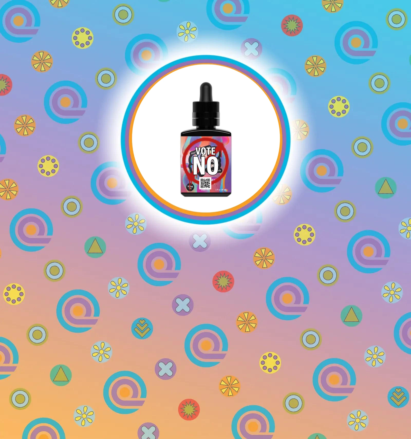 No on 8 Good Vibes Syrup