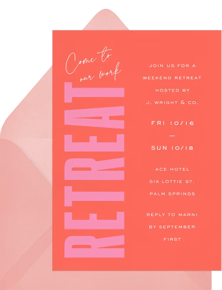 The Ultimate Retreat & Offsite Invitation Template (2024)