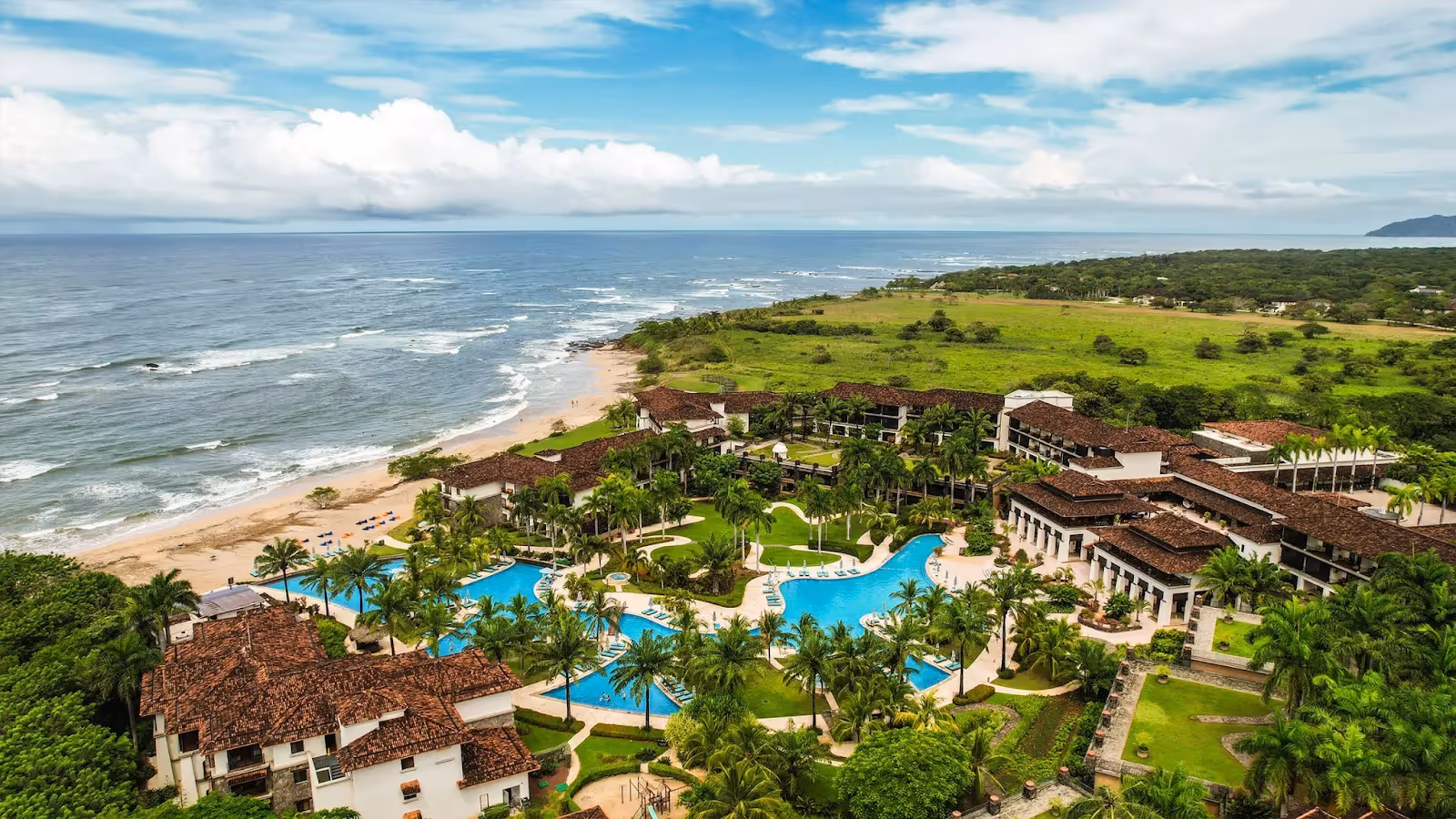 The resort is designed for relaxation and self-renewal amidst Costa Rica's tropical landscapes.