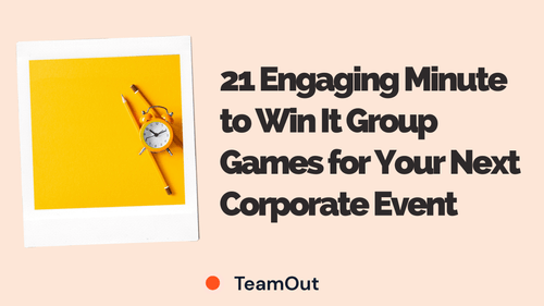 21 Engaging Minute to Win It Group Games for Your Next Corporate Event