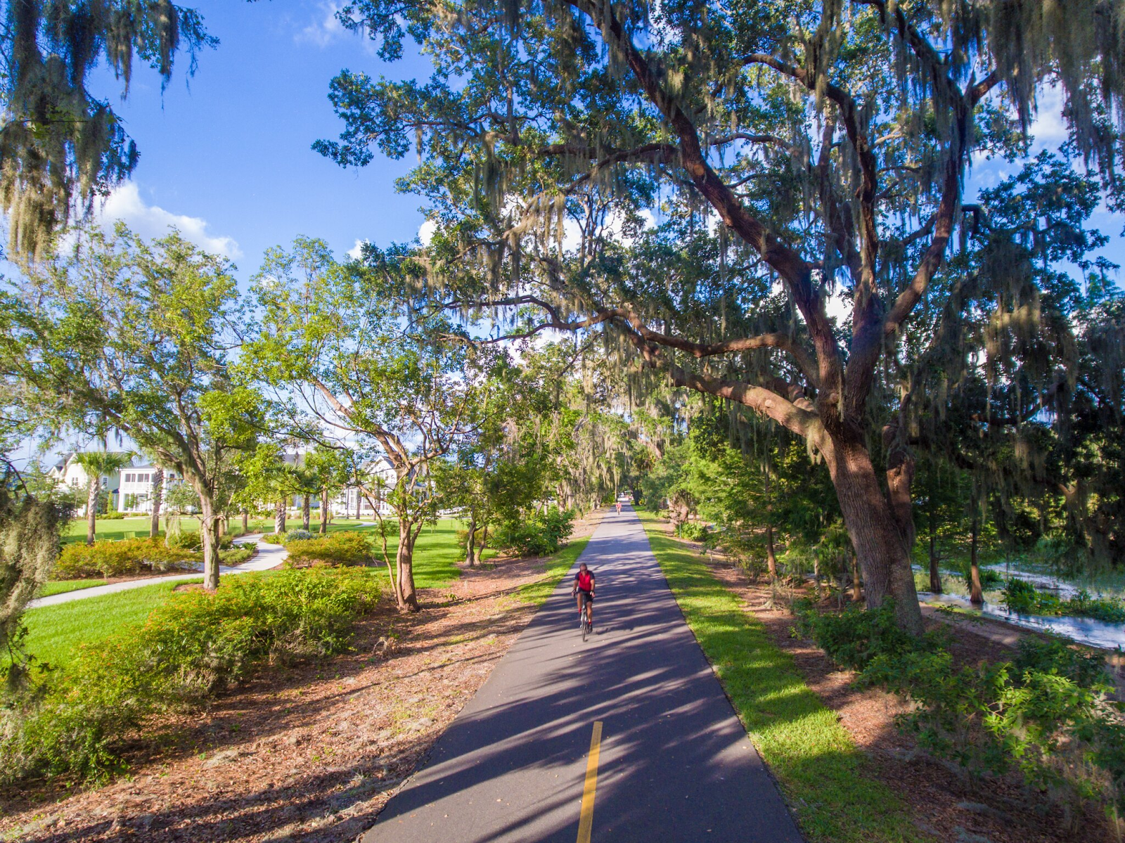 The West Orange Trail is a 22-mile-long multi-use rail trail perfect for a team bike ride!