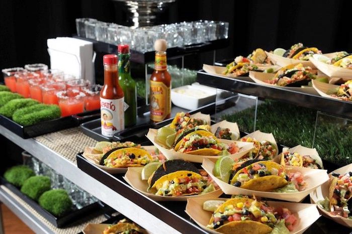 DIY Food Stations are easy to set up in any office!