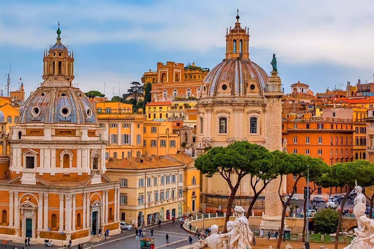 Rome historic landmarks for corporate retreat activities in Italy