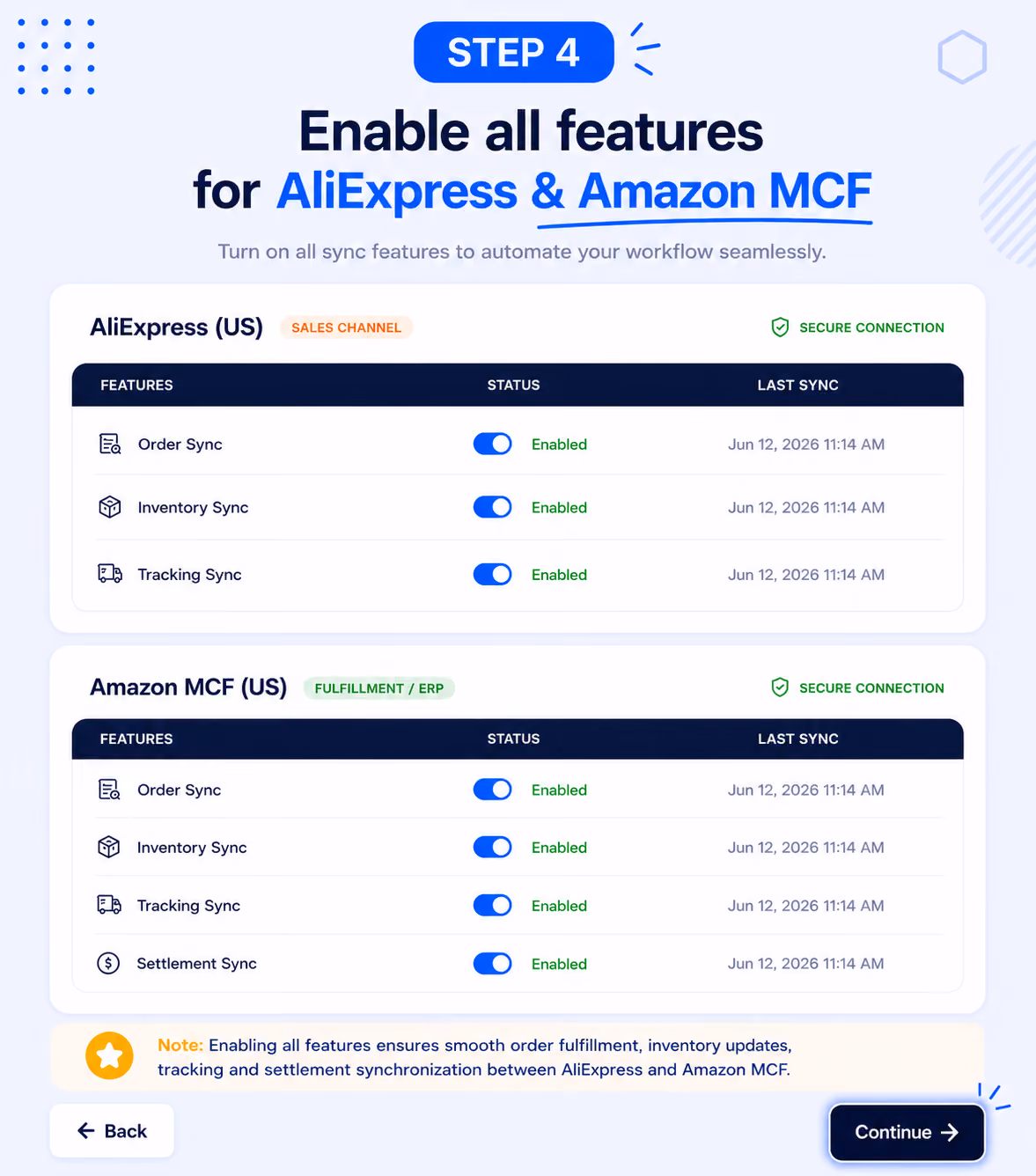4. Configuration Settings