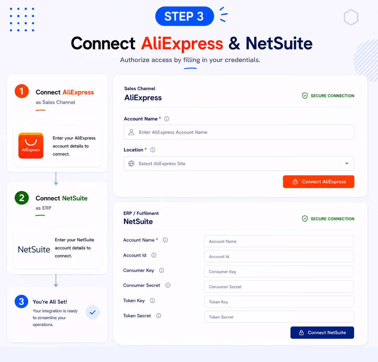 3. Select App & Authorize