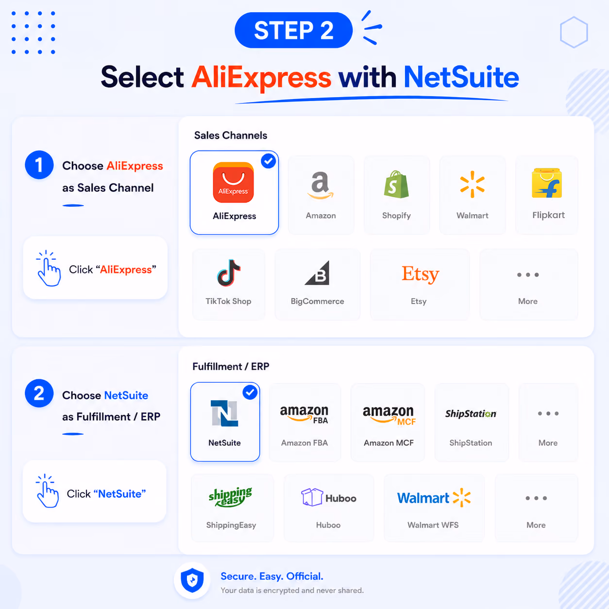 2. Select Shopify & Authorize
