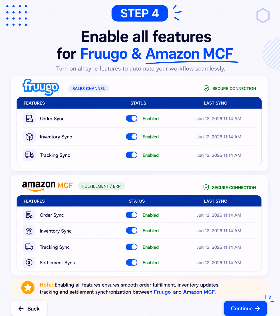 4. Enable All Flipkart & Amazon MCF Features