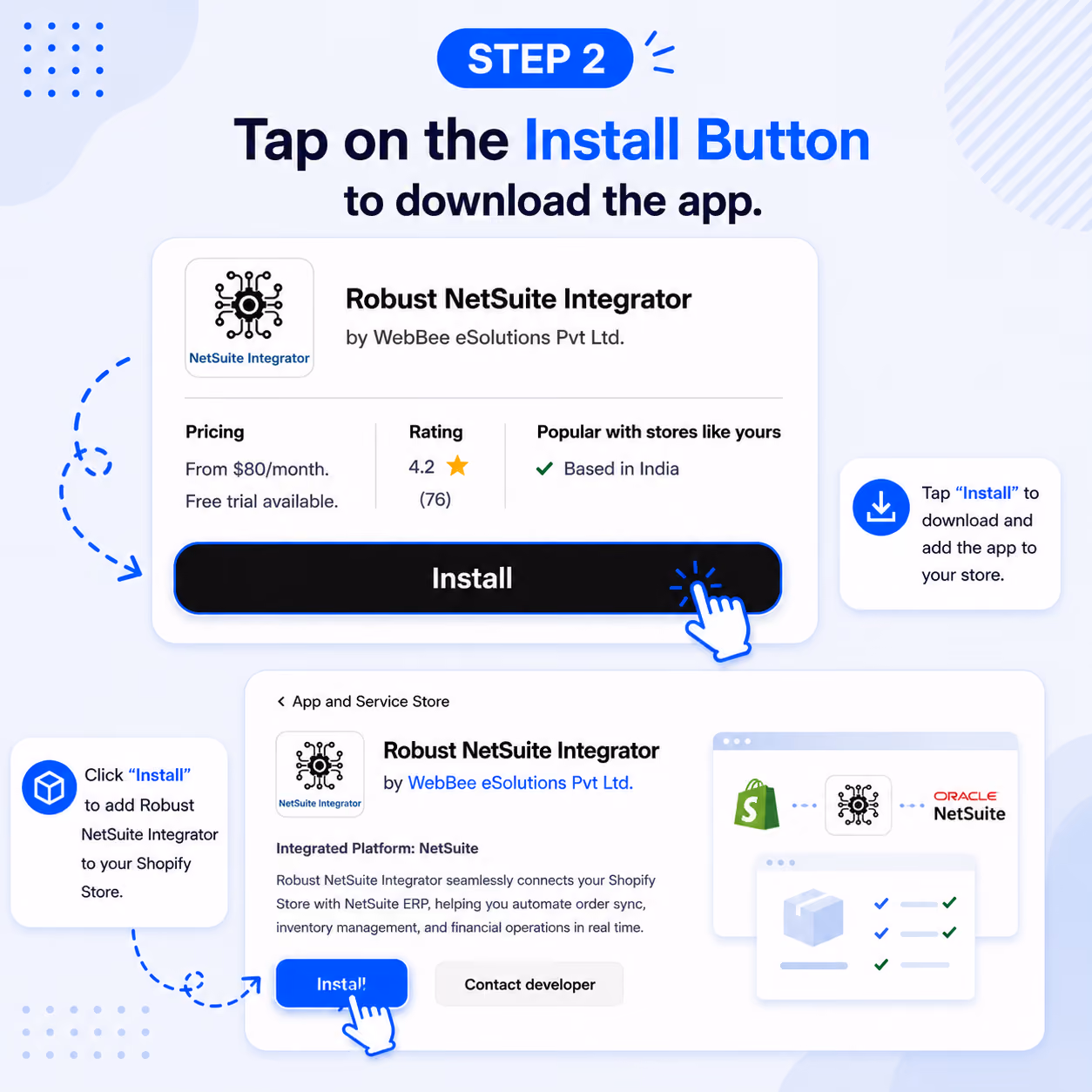 2. Select Shopify & Authorize