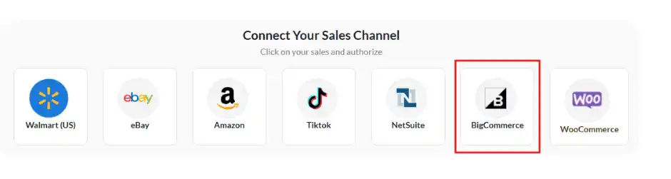 choose your sales channels 