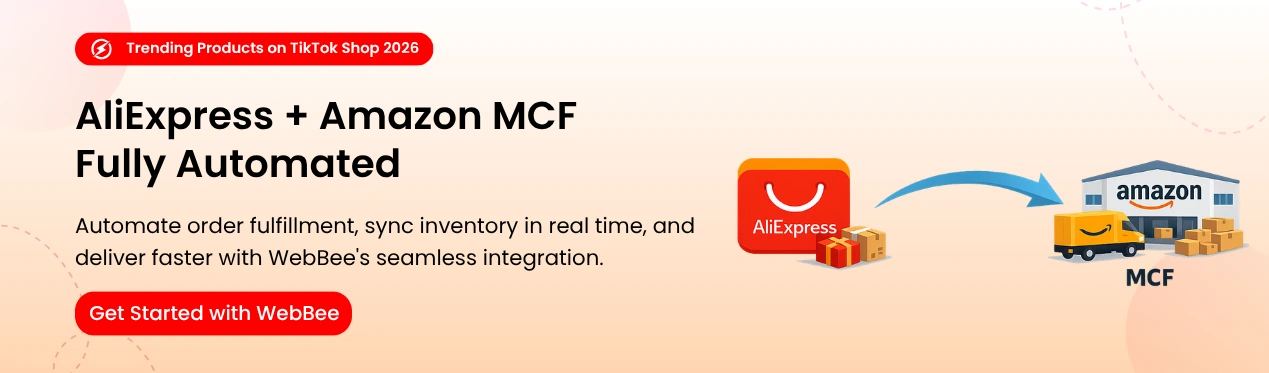 AliExpress+ Amazon MCF integration by WebBee