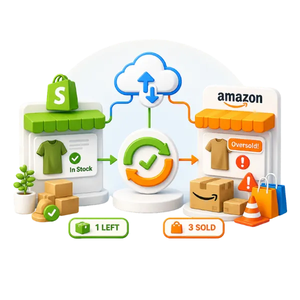 How to Manage Inventory Sync Between Shopify and Amazon Without Overselling