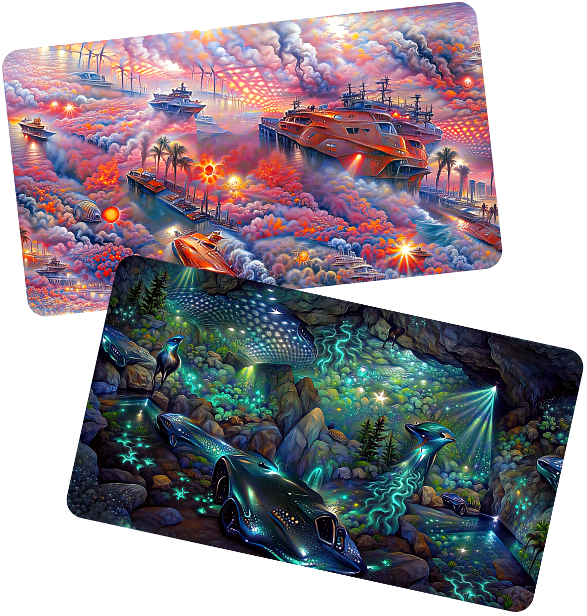 Two ATNPassion Above the Clouds Pieces