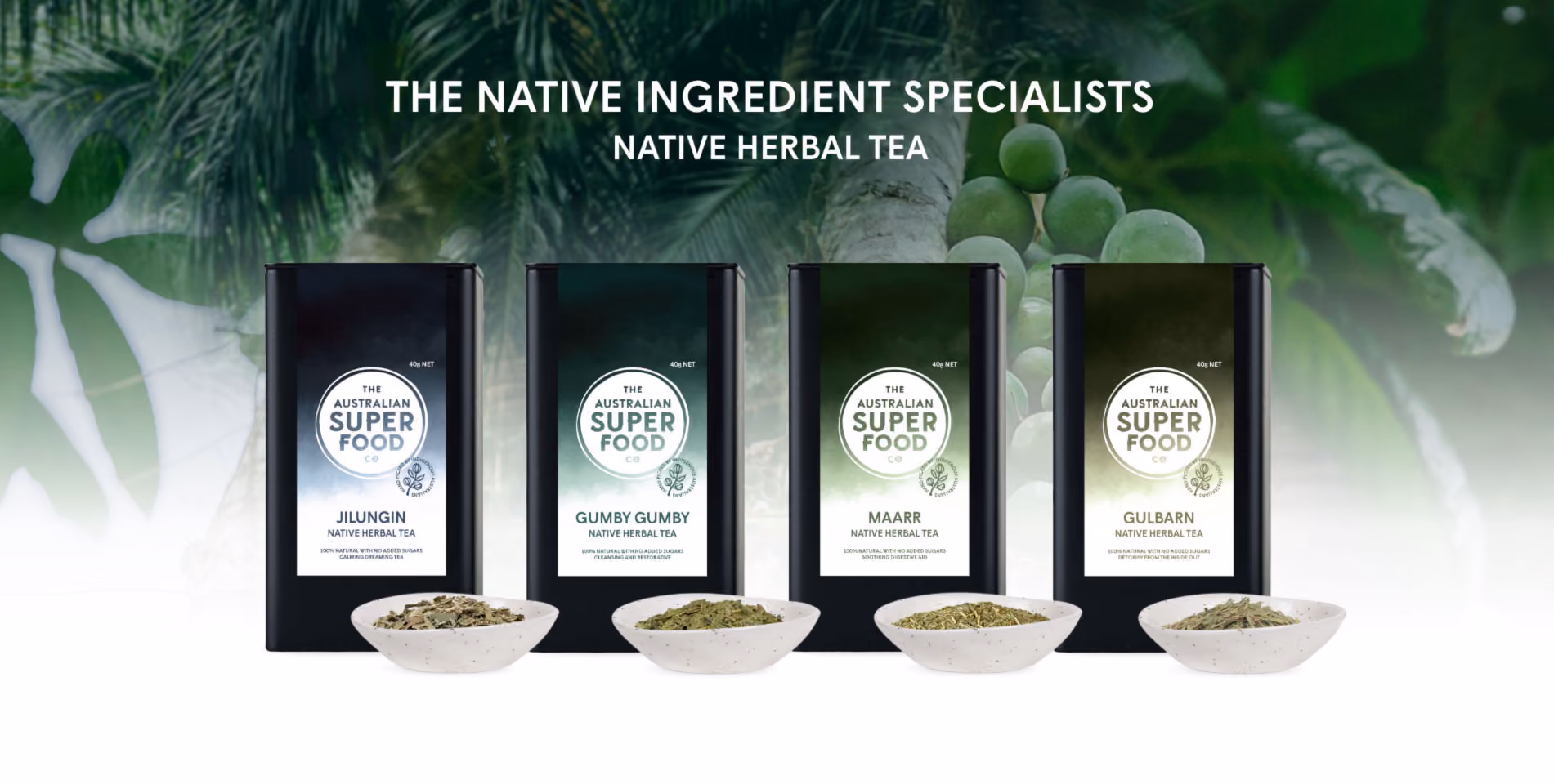 Native Herbal Tea Range