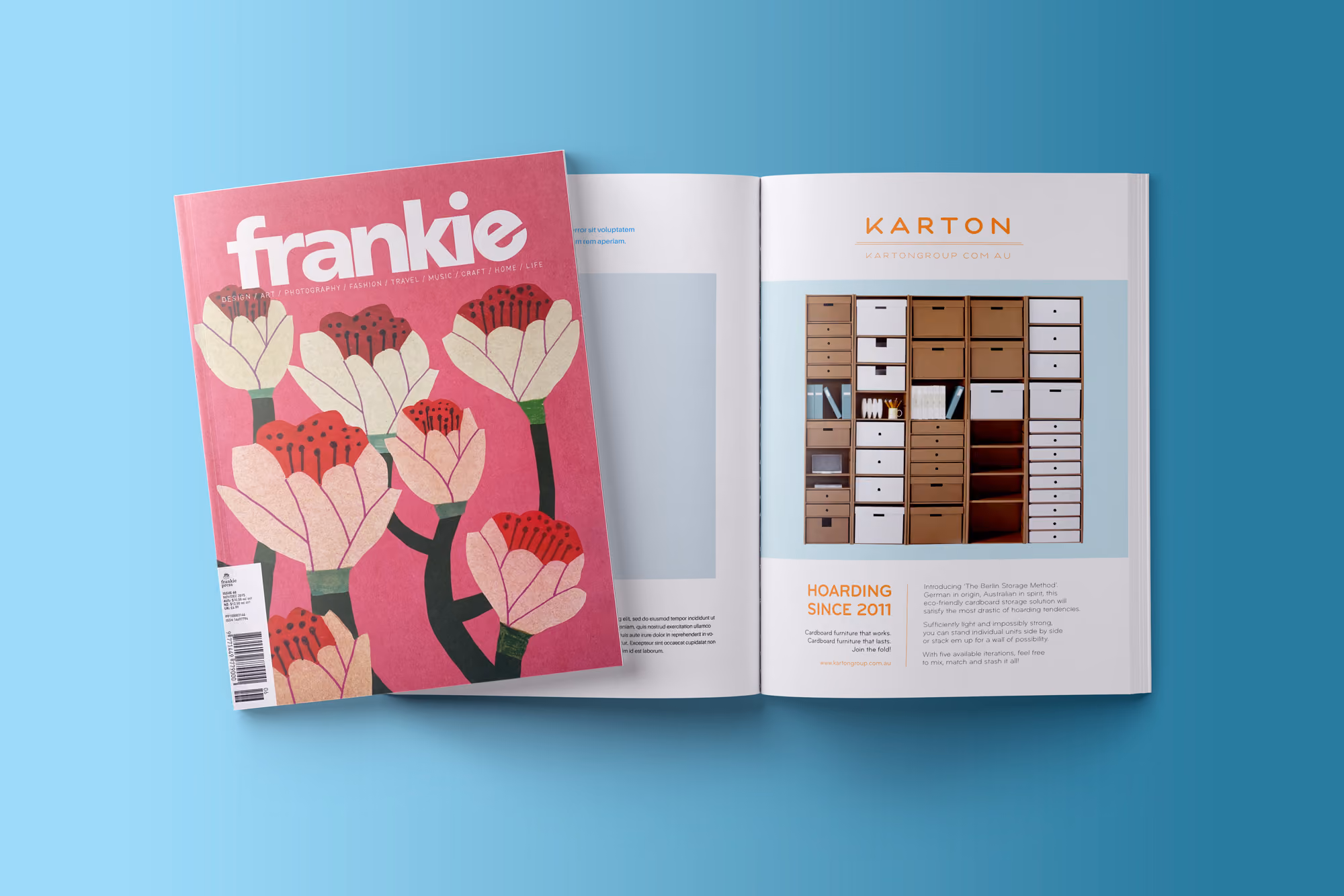 Karton Frankie Advert