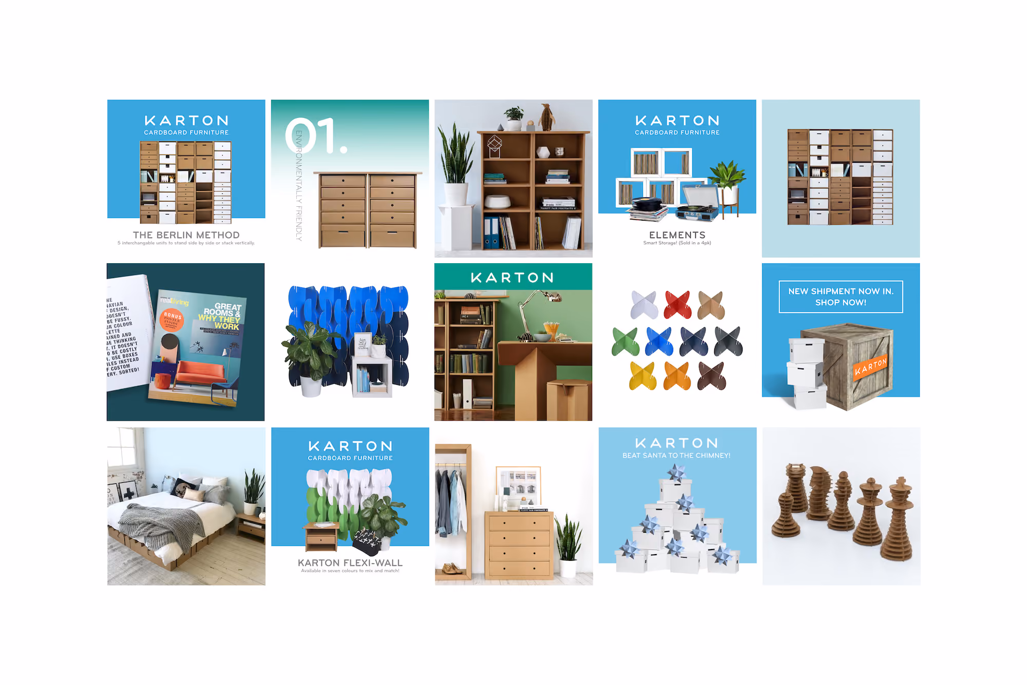 Karton Social Grid
