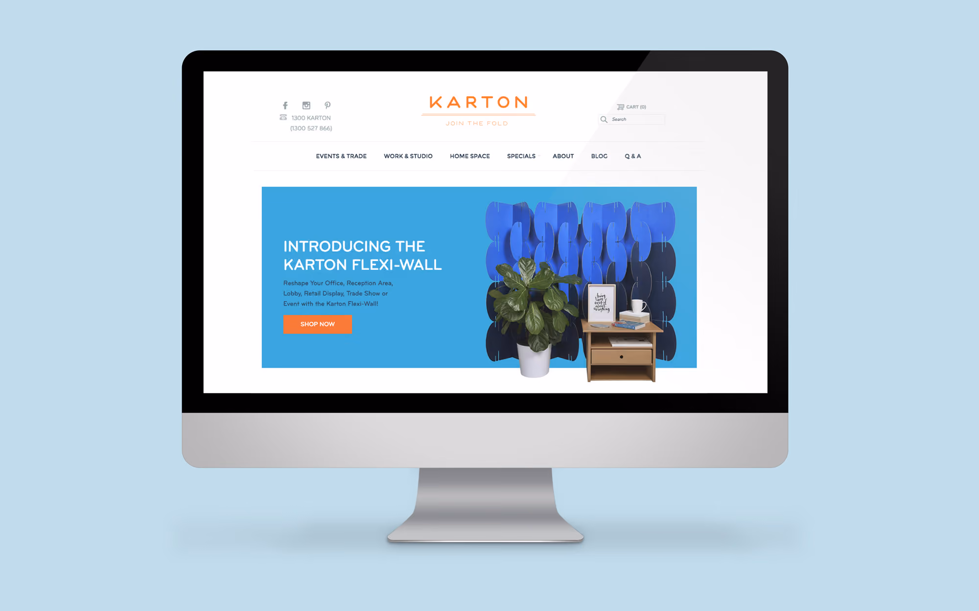 Karton Home page