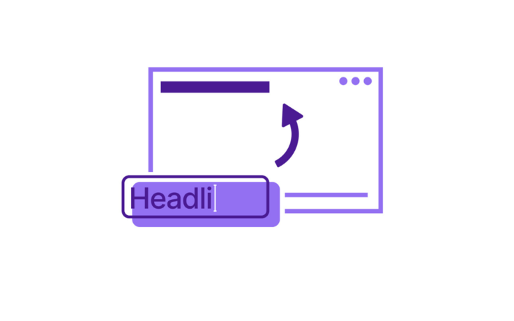 Rectangle with arrow pointing into another rectangle