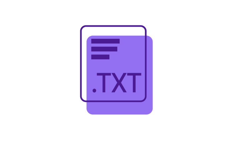 Rectangle with TXT written inside