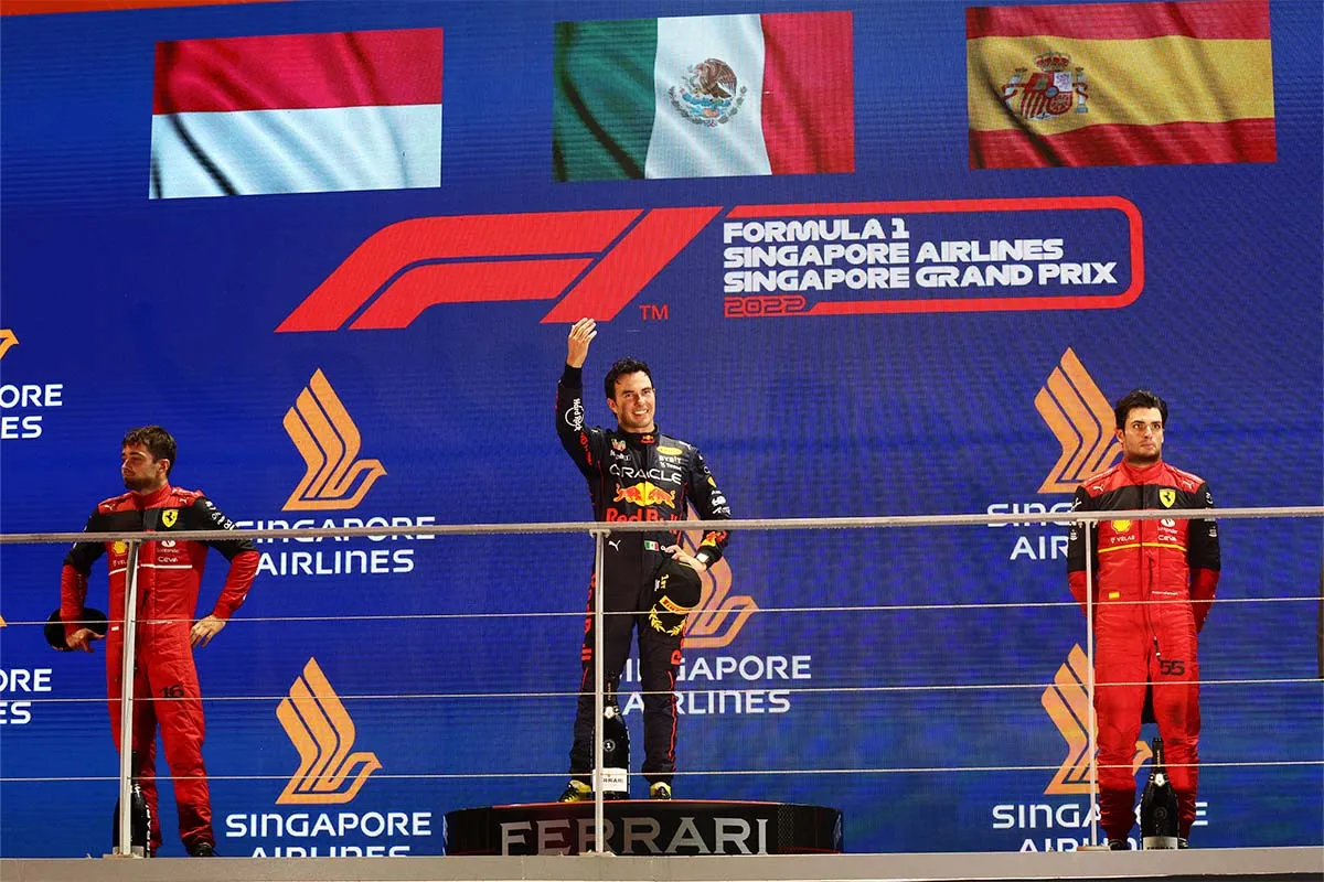 Perfect Perez Peerless in Singapore GP